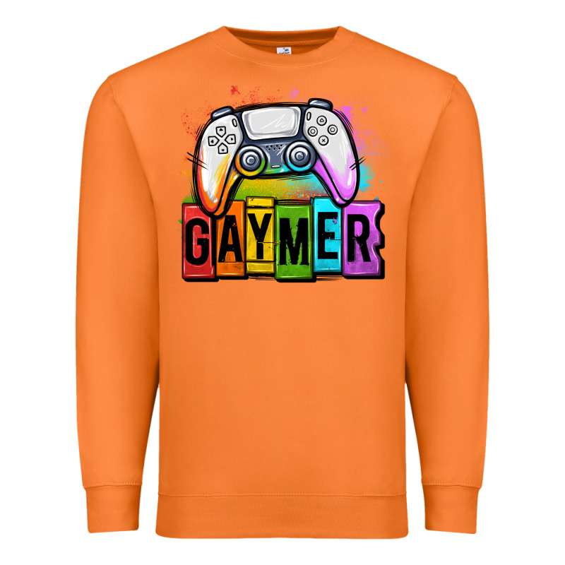 Gaymer Lgbtq Gaming Premium Sweatshirt by OliviaCreatesArt | Teevron