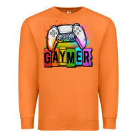 Carrot gaymer lgbtq gaming Premium Sweatshirt - OliviaCreatesArt
