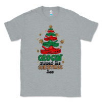 Heather Grey crocin around the christmas tree Classic Tee - MaliasSmallBusiness