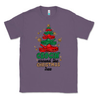 Lavender crocin around the christmas tree Classic Tee - MaliasSmallBusiness