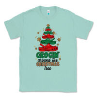 Seafoam crocin around the christmas tree Classic Tee - MaliasSmallBusiness