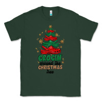 Sports Green crocin around the christmas tree Classic Tee - MaliasSmallBusiness