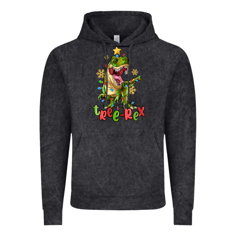 Tree Rex Trex Christmas Dinosaur Vintage Hoodie by MaliasSmallBusiness | Teevron