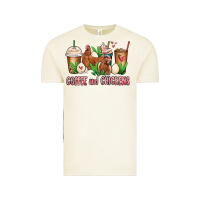 Vintage Arctic chicken   coffee cups Vintage Tee - MaliasSmallBusiness