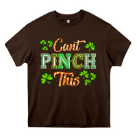 Chocolate Brown saint patricks cant pınch this Heavy Core Tee - Artiststas