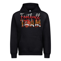 Black football team Urban Hoodie - CowhideDigitalArt
