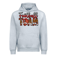 Heather Grey football team Urban Hoodie - CowhideDigitalArt