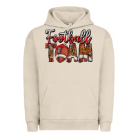 Pigment French Oak football team Urban Hoodie - CowhideDigitalArt