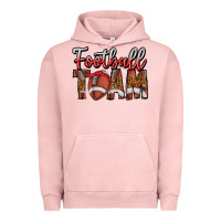 Pigment Salmon football team Urban Hoodie - CowhideDigitalArt