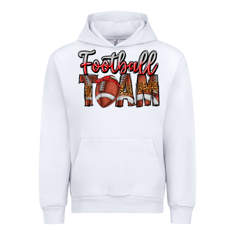Football Team Urban Hoodie by CowhideDigitalArt | Teevron