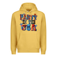 Antique Gold Party in the usa 4th of july Premium Hoodie - CowGirlArtShop