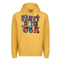 Mustard Party in the usa 4th of july Premium Hoodie - CowGirlArtShop