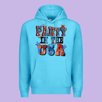 Party In The Usa 4th Of July Premium Hoodie Designed By Cowgirlartshop