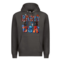 Smoke Party in the usa 4th of july Premium Hoodie - CowGirlArtShop