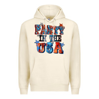 Tofu Party in the usa 4th of july Premium Hoodie - CowGirlArtShop