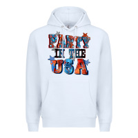White Party in the usa 4th of july Premium Hoodie - CowGirlArtShop