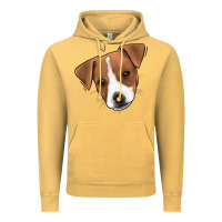 Vintage Mustard Jack Russel Vintage Hoodie - Jasminsmagicworld