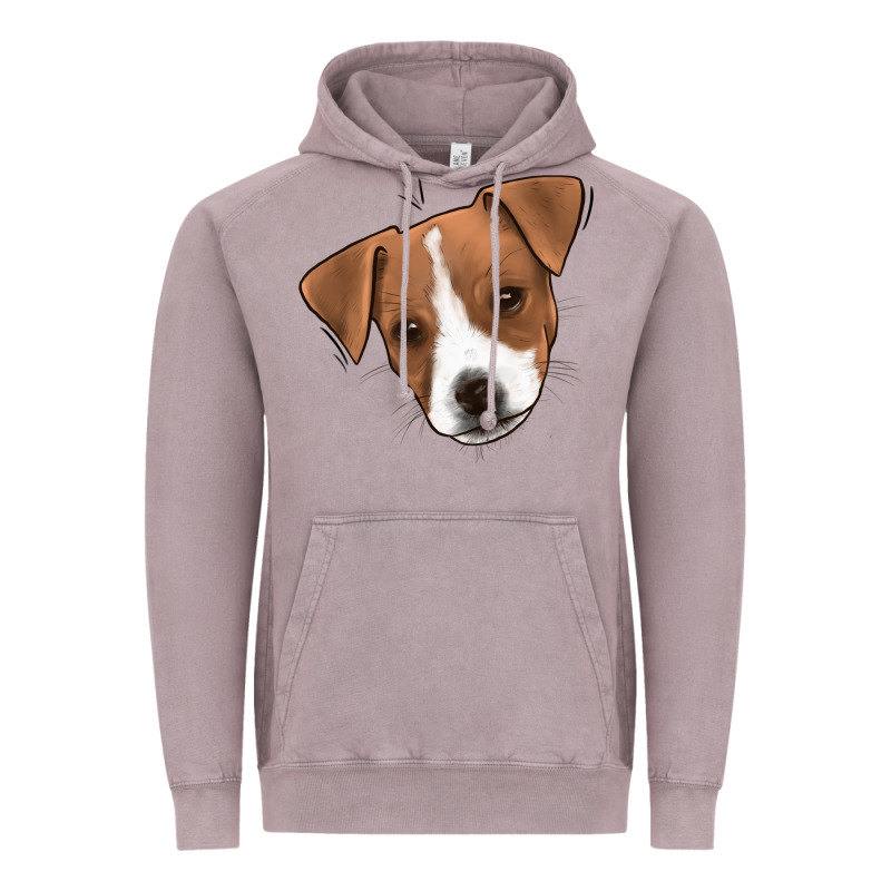 Jack Russel Vintage Hoodie by Jasminsmagicworld | Teevron
