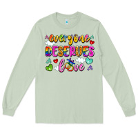 Matcha everyone deserves love Long Sleeve Tee - Artiststas