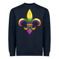 Navy mardi gras Heavyweight Sweatshirt - RanaPortraitStore