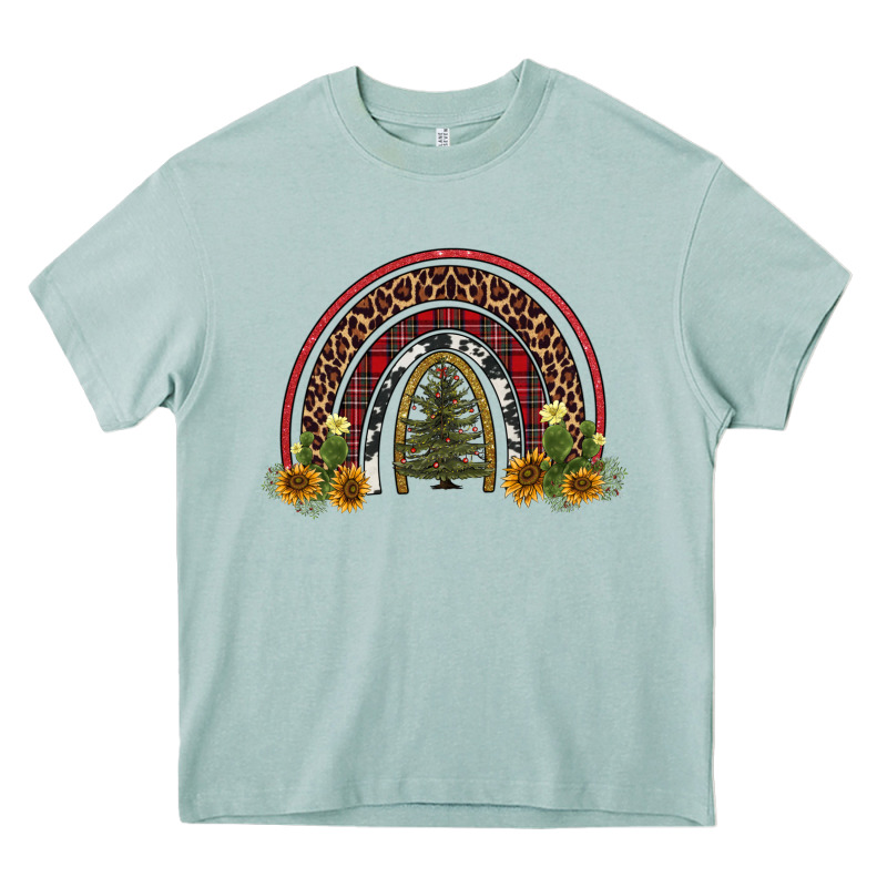 Rainbow Tree Heavy Core Tee by AdoDesignShop | Teevron