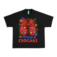 Black Merry crocmas Urban Heavy Tee - NancyCooperArtShop