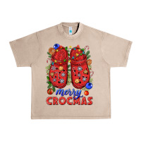 French Oak Merry crocmas Urban Heavy Tee - NancyCooperArtShop