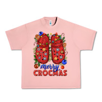 Salmon Merry crocmas Urban Heavy Tee - NancyCooperArtShop