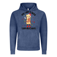 Vintage Denim out here looking tamalicious christmas tamale Vintage Hoodie - MaliasSmallBusiness