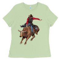 Matcha western cowboy Ladies Tee - AdoDesignShop