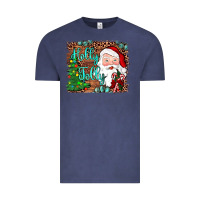 Vintage Denim holly jolly Vintage Tee - JahusDesignShop
