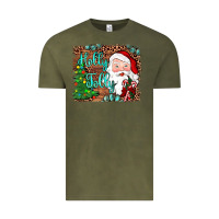 Vintage Olive holly jolly Vintage Tee - JahusDesignShop