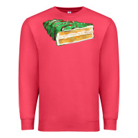 Cardinal green christmas cake fa element 1 Premium Sweatshirt - FaDigitalArtStudio