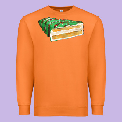 Green Christmas Cake Fa Element 1 Premium Sweatshirt Designed By Fadigitalartstudio