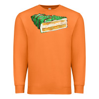 Carrot green christmas cake fa element 1 Premium Sweatshirt - FaDigitalArtStudio
