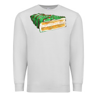 Dove Grey green christmas cake fa element 1 Premium Sweatshirt - FaDigitalArtStudio