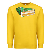 Lemon green christmas cake fa element 1 Premium Sweatshirt - FaDigitalArtStudio