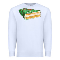 White green christmas cake fa element 1 Premium Sweatshirt - FaDigitalArtStudio