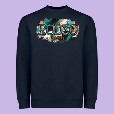 Rodeo Mom Heavyweight Sweatshirt Designed By Bettercallsaul