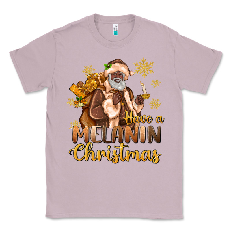 Have A Melanin Christmas Black Santa Classic Tee by MaliasSmallBusiness | Teevron