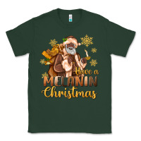 Sports Green have a melanin christmas black santa Classic Tee - MaliasSmallBusiness