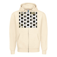 Sandshell distressed soccer pattern Zipper Hoodie - TumblerDesignByShophia