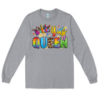 Heather Grey yas queen Long Sleeve Tee - Artiststas