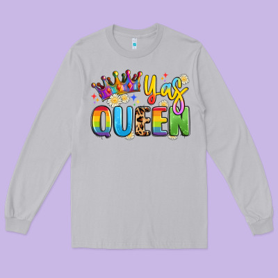 Yas Queen Long Sleeve Tee Designed By Artiststas