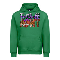 Emerald Football Aunt Urban Hoodie - CowhideDigitalArt