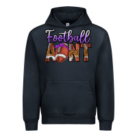 Navy Football Aunt Urban Hoodie - CowhideDigitalArt
