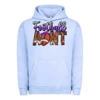 Pigment Grape Ice Football Aunt Urban Hoodie - CowhideDigitalArt