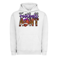 Pigment Lunar Rock Football Aunt Urban Hoodie - CowhideDigitalArt