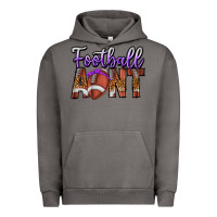 Pigment Tornado Football Aunt Urban Hoodie - CowhideDigitalArt