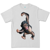 Dove Grey baby chimpanzee Premium Tee - LillyAllenDesigns